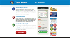 Desktop Screenshot of cleanerrors.com